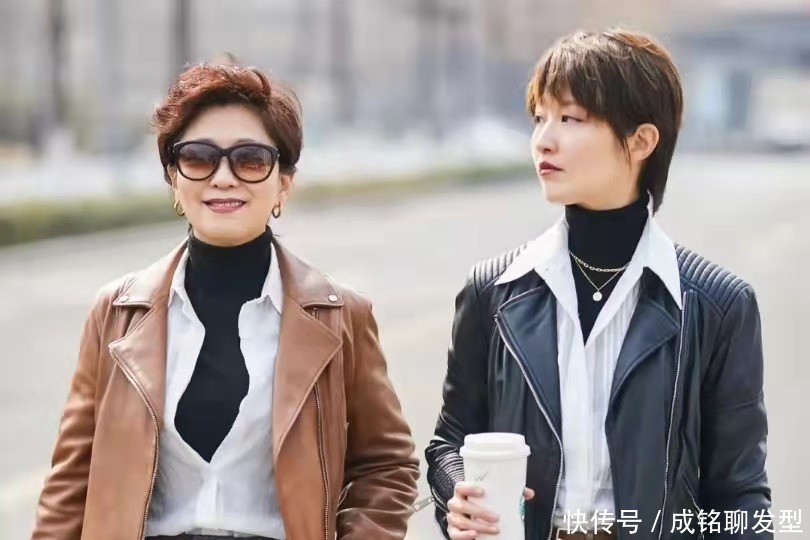 时髦|60岁女人别总烫小卷发,试试优雅又大气的摩根柔卷烫,减龄又时髦