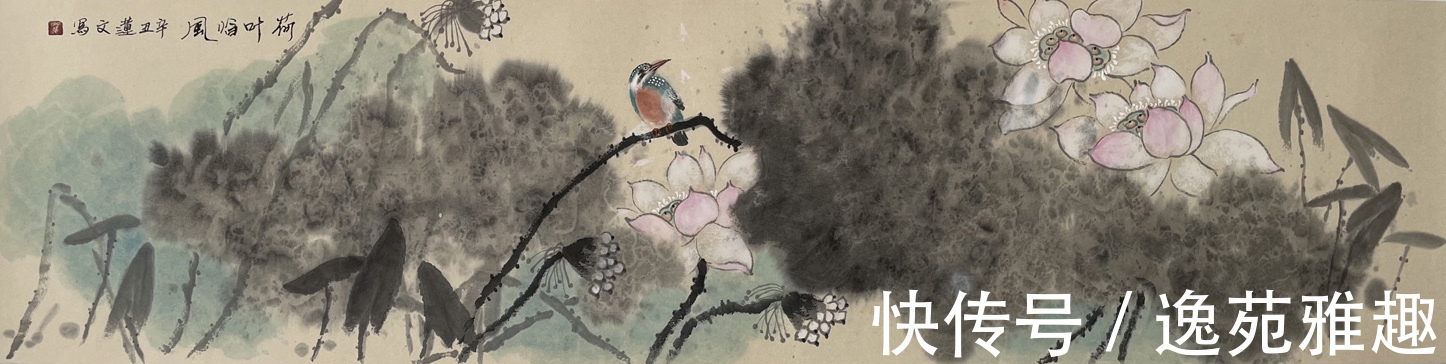 会员$「作品欣赏」淡烟流水画屏幽,女画家崔连文的花鸟作品