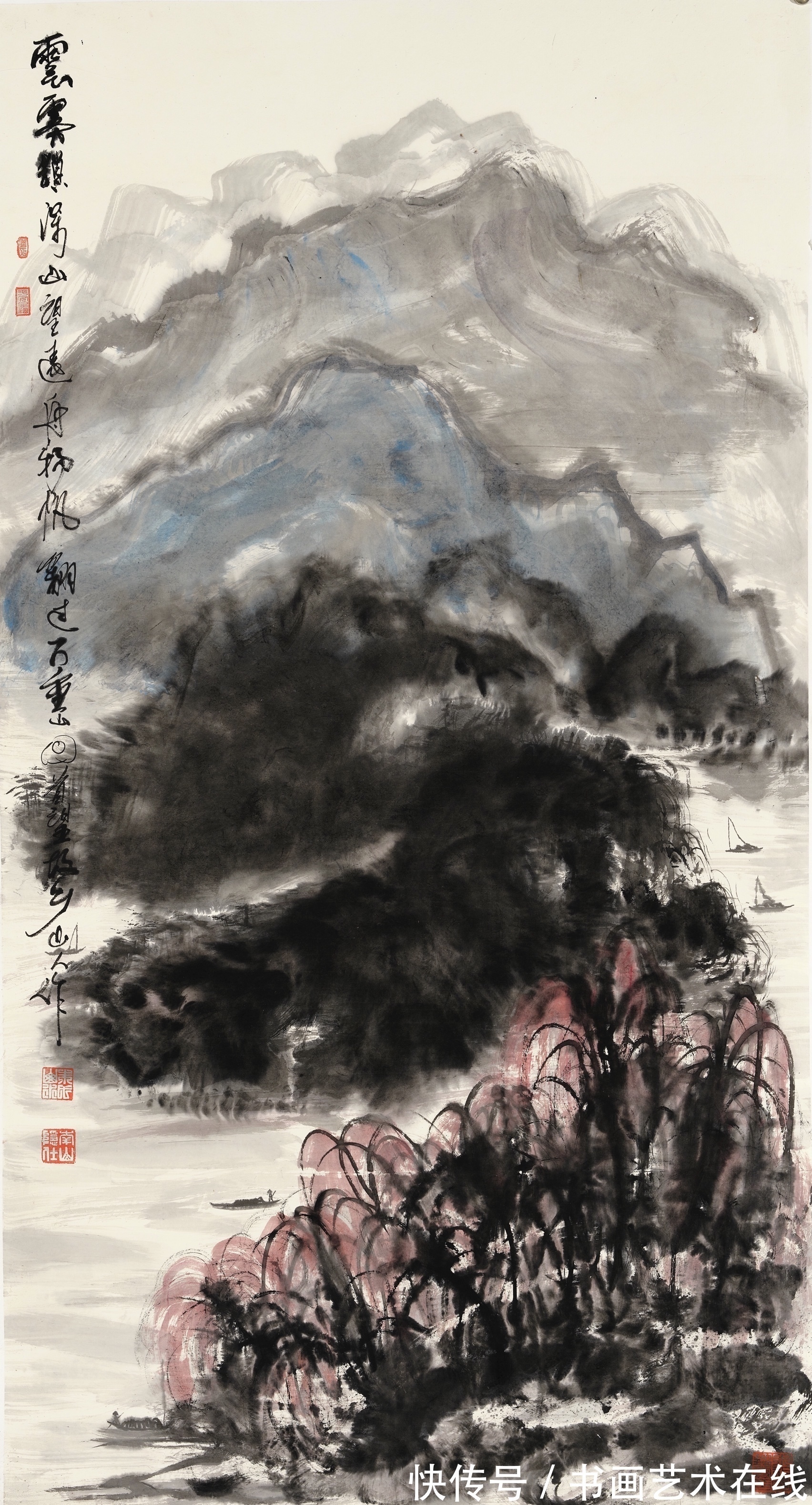 指墨画&艺高天下，独具风格——国画家、画鹰大家、指墨画艺术大师朱祖国