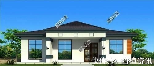 农村|5款四开间一层自建房，不大不小，要的就是住着舒服