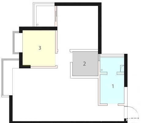 小房子|云合设计——牛啊!70多平的小房子装修竟然也能……一个字,服!