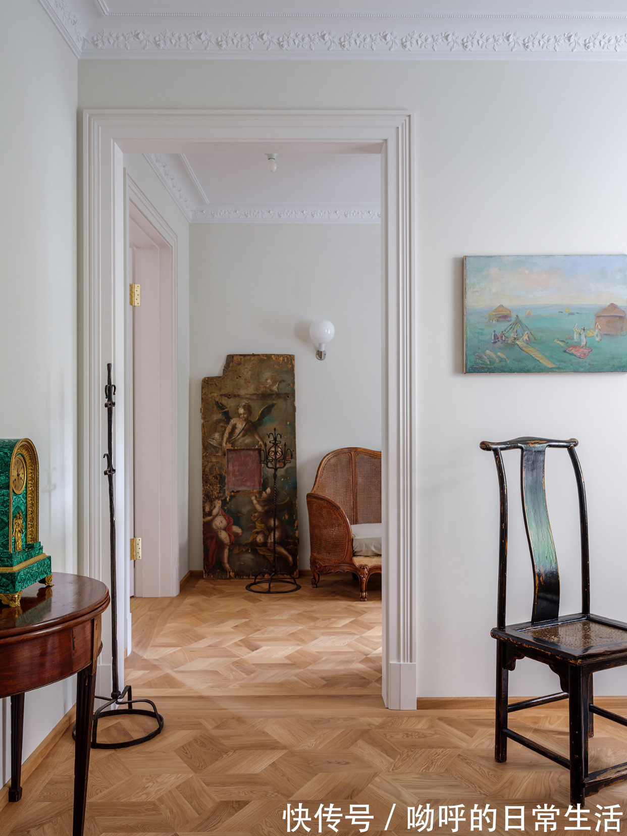 生活|75㎡两居室,一半生活,一半艺术!