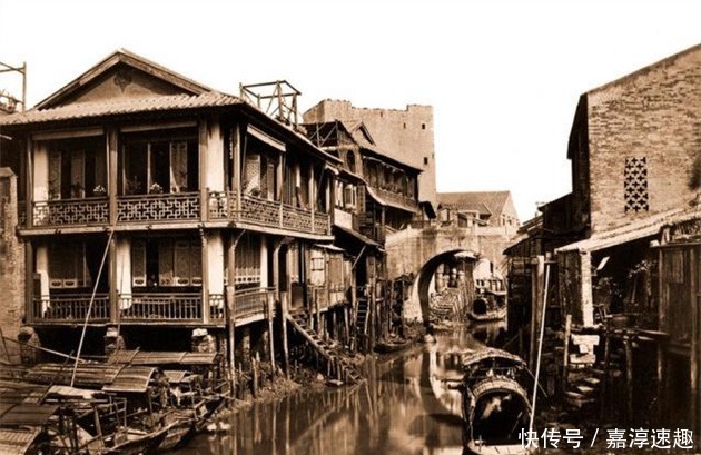 晚清|晚清老照片：图二是读书人改变命运的地方，图三是渔夫的全部家当