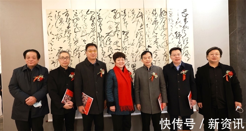 开幕式&临河试墨——陈书国师生书法展举行开幕式