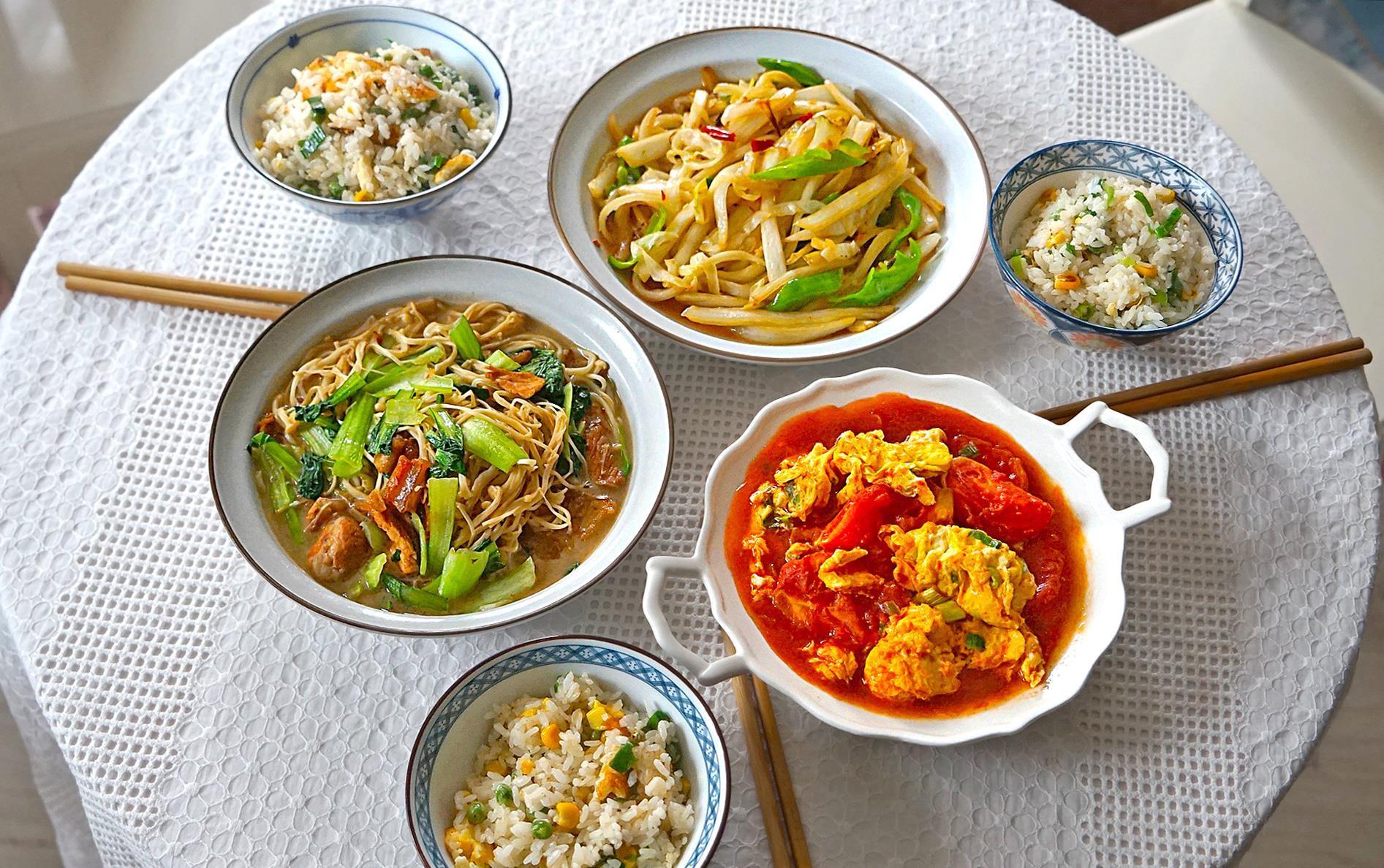 鸡蛋|开学季，75岁的婆婆给我和孩子们做午餐，满满都是家的味道，真香