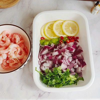 酸辣柠檬北极虾