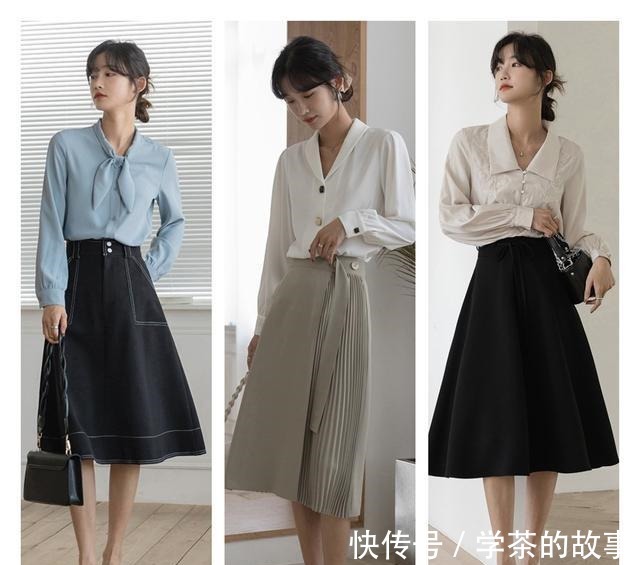 气质感 早春上班穿什么法式温柔的通勤风穿搭,简约气质,又美又高级!
