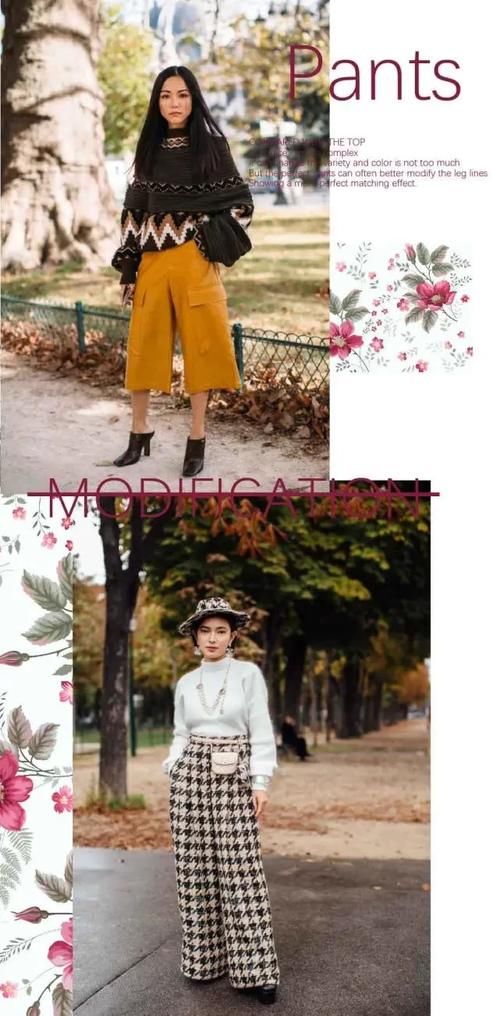 最近火了一种显高穿法，叫毛衣+阔腿裤，小个子也能穿出大气场