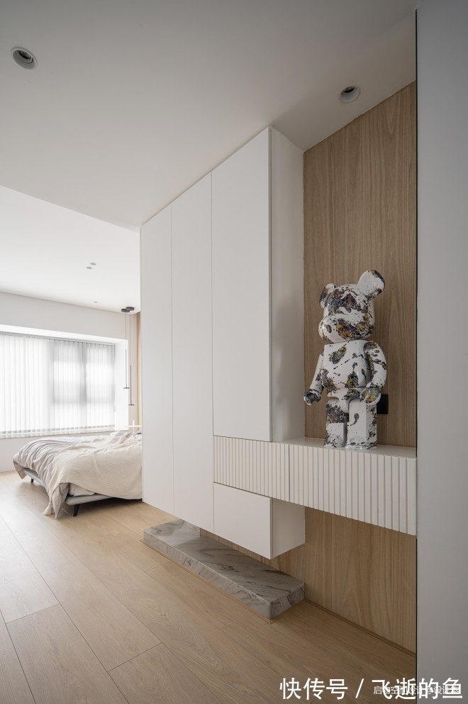 雾霾|雕塑玄关+进门卧室——“呵护型”色彩美家