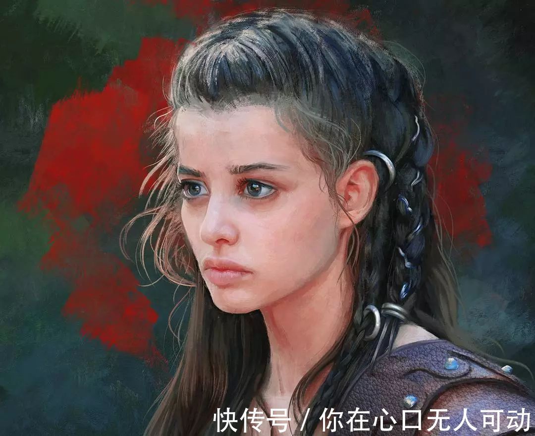 mandy!这三位艺术家的画中女子,楚楚动人,美若天仙