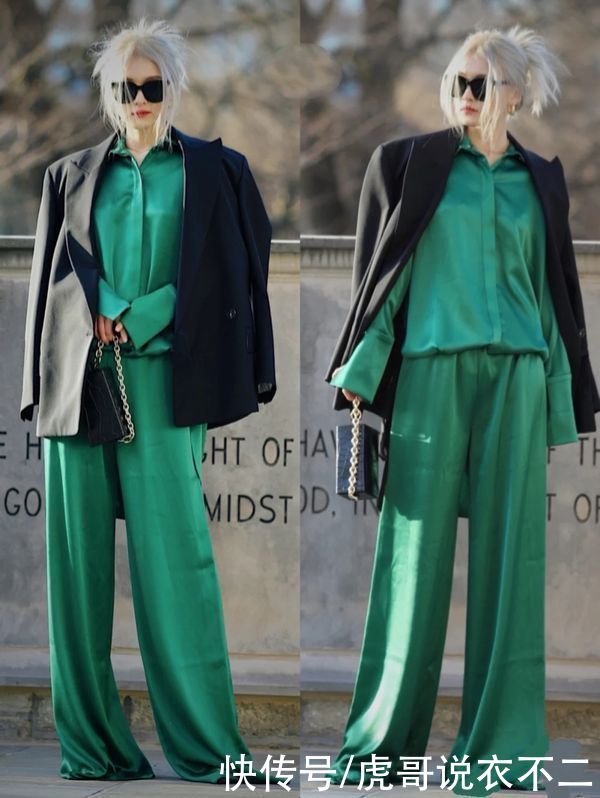 穿衣关键在配色，这位人气博主的彩色系搭配思路，跟着学美炸了