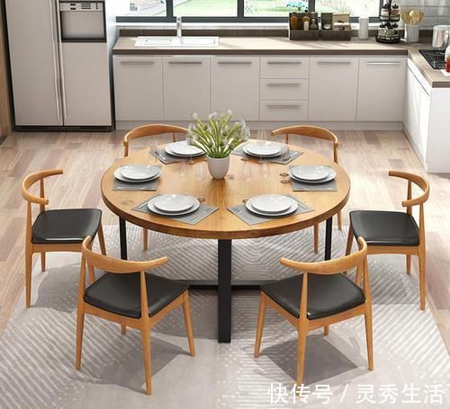 餐桌|餐厅饭桌选圆的还是方的好?一听老师傅说的话,才知我家没买对