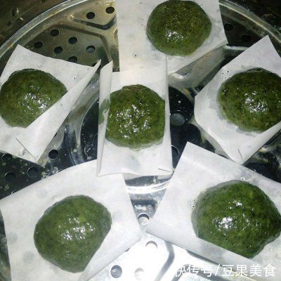 好吃的艾草青团，是不是很有食欲呀