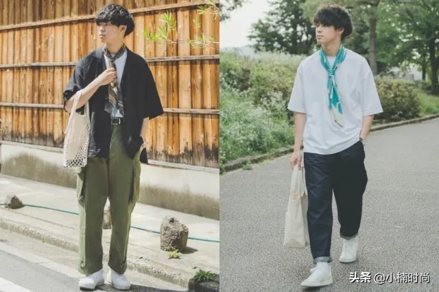 夏季|让你的造型不再单调！夏日型男领巾搭配推荐，个性又吸睛