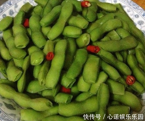 碧绿|毛豆这样煮才入味,颜色碧绿不发黄,鲜嫩入味,好吃极了