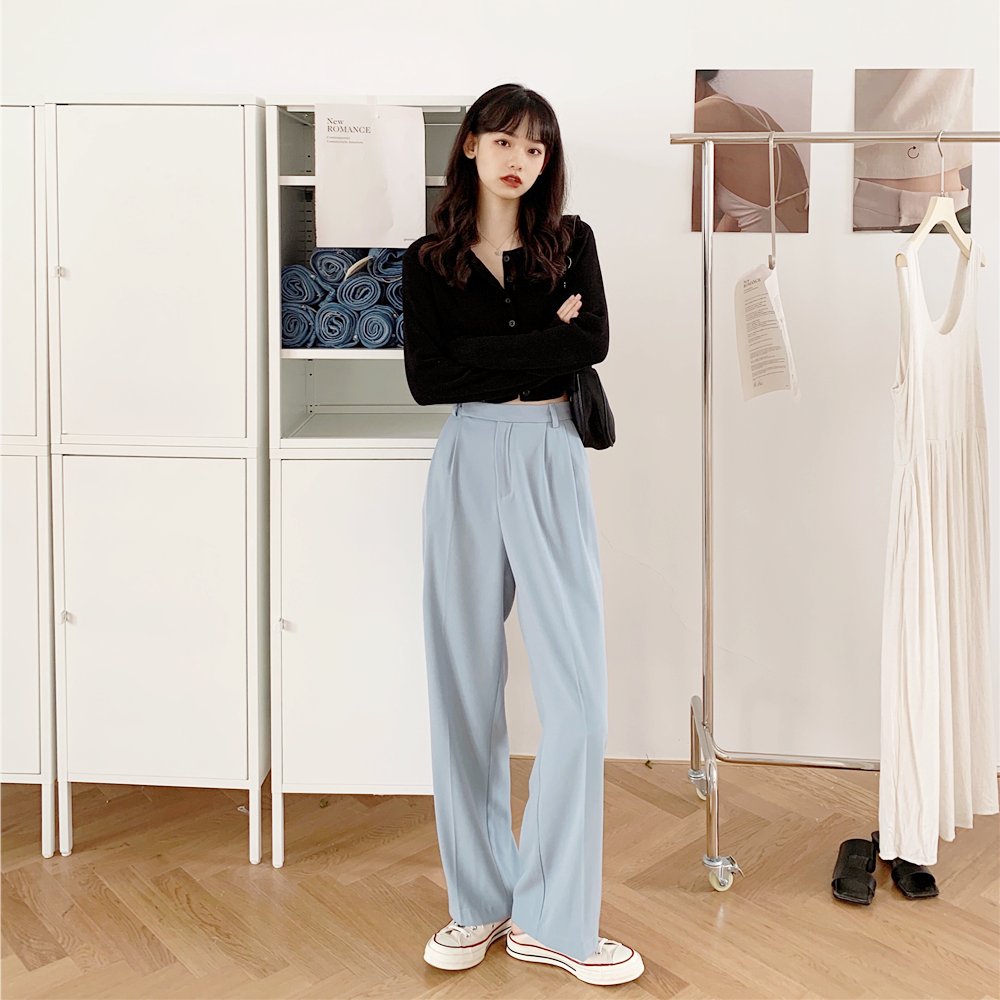 开叉裤|阔腿裤下岗了！“瘦瘦裤”才是今夏王炸，太显瘦了