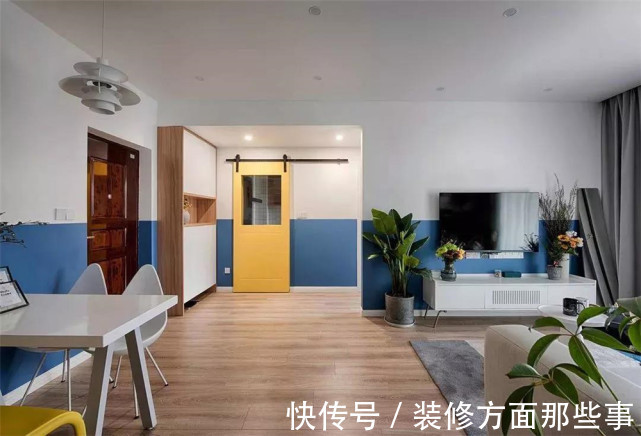 二居室|87平现代风二居室，令生活仿佛如魔方般绚丽有趣、奇幻摩登