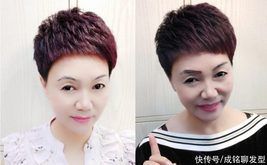 老气|五六十岁的女士留短发，尽量避开这三个误区，时尚干练才显年轻