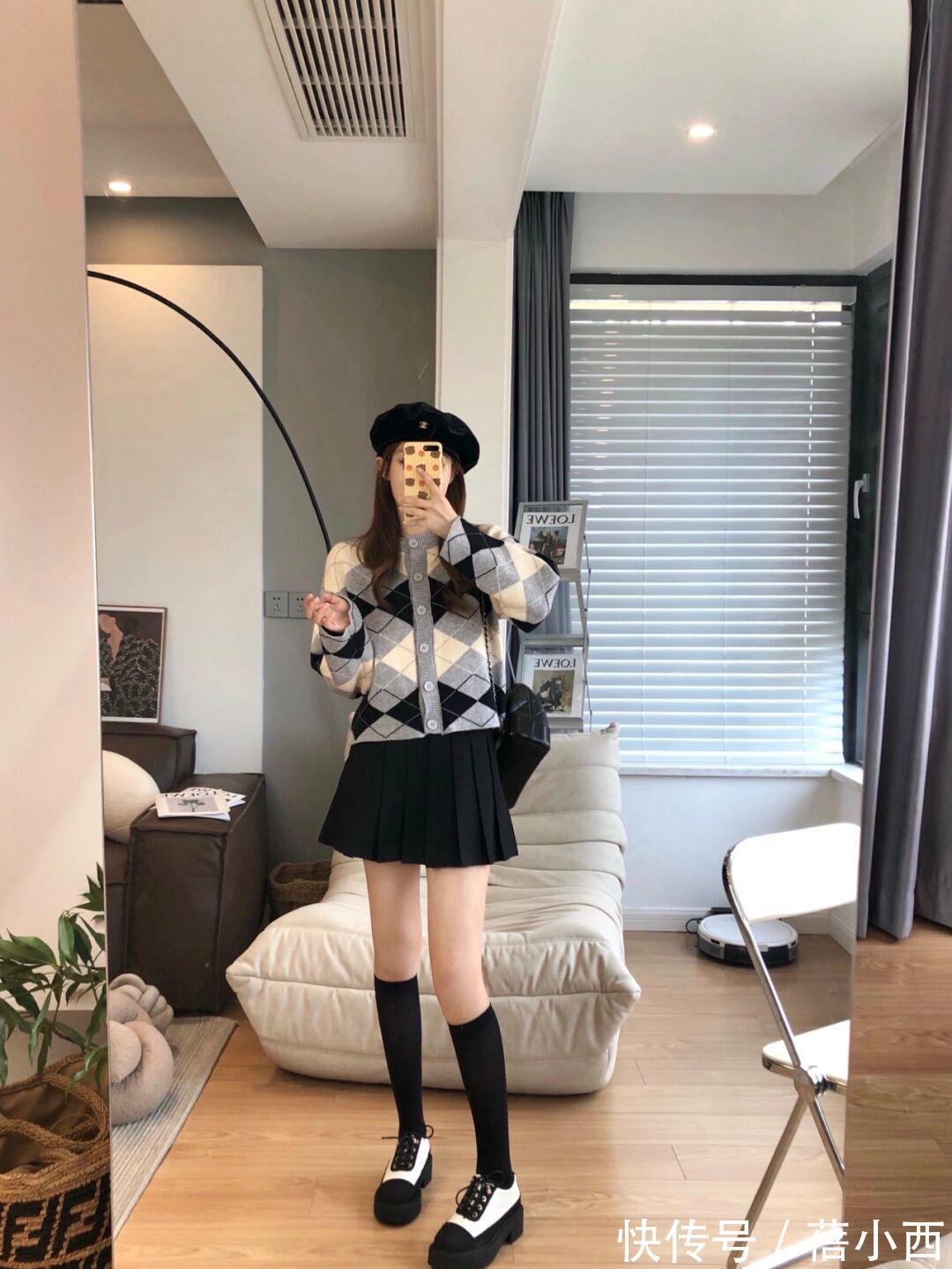 半身裙 超实用的开衫搭配技巧,让博主教你如何摆脱老气感,惊艳整个秋天