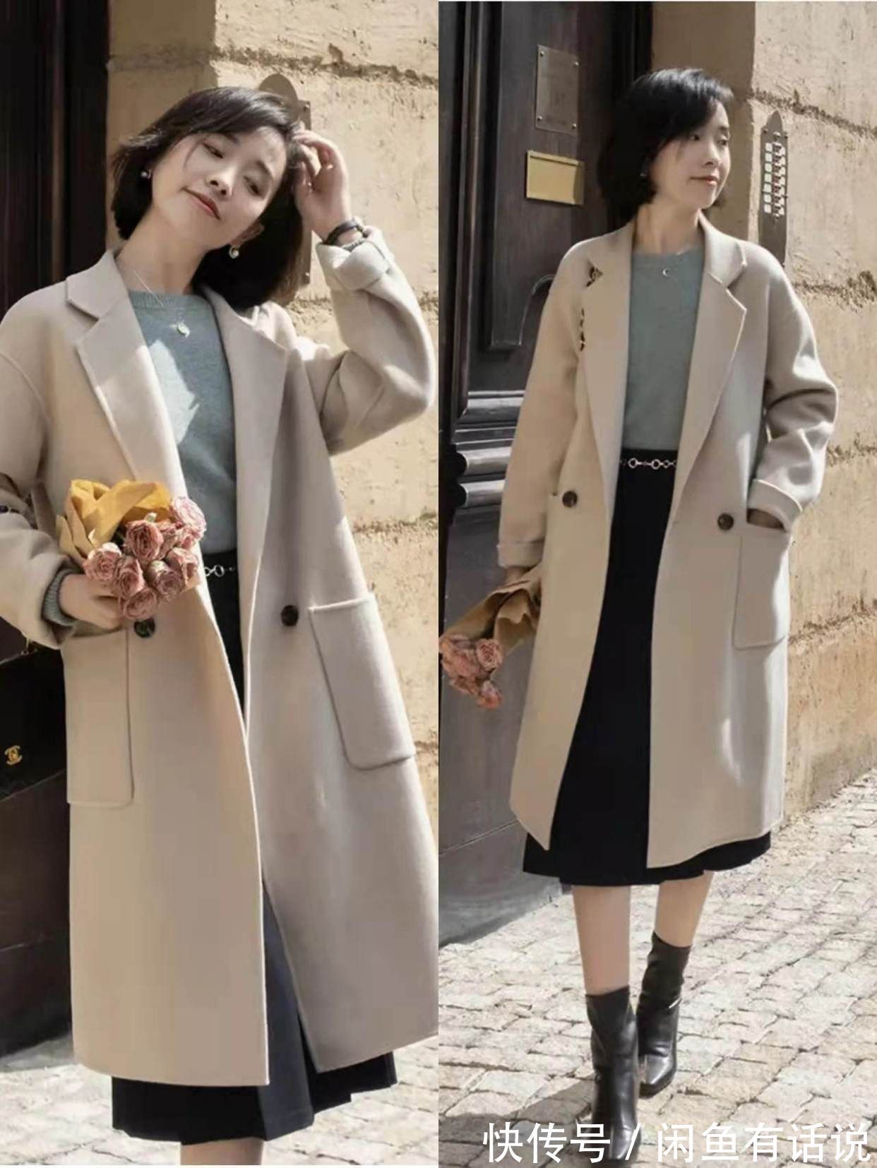 搭配|这才是中年女人该有的大衣穿搭,6套“配色方案”,直接照穿就美