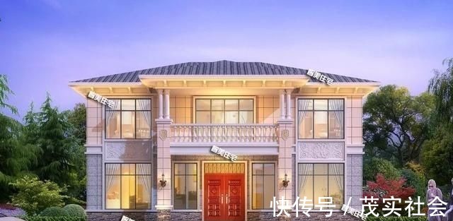 采光|23万建一栋农村两层别墅,5个卧室都朝南,采光好生活质量高