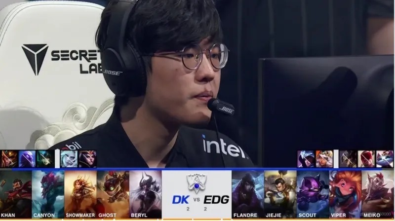 EDG|「威客LOL」S11世界赛:DK 2-3 EDG,一举定胜负