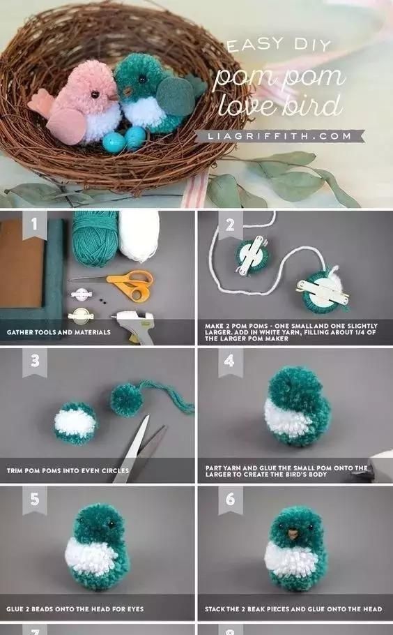 DIY|织毛衣剩下一点毛线,留着做什么DIY小鸟玩偶吧,孩子可喜欢了