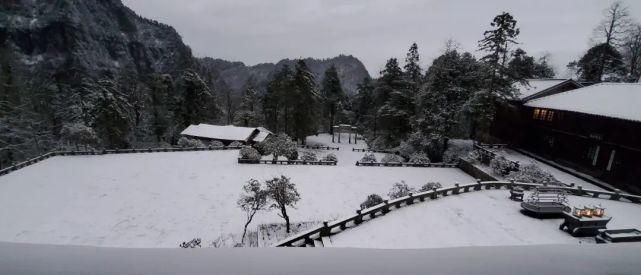 情怀|只下了一场雪，峨眉山又多了这些名场面