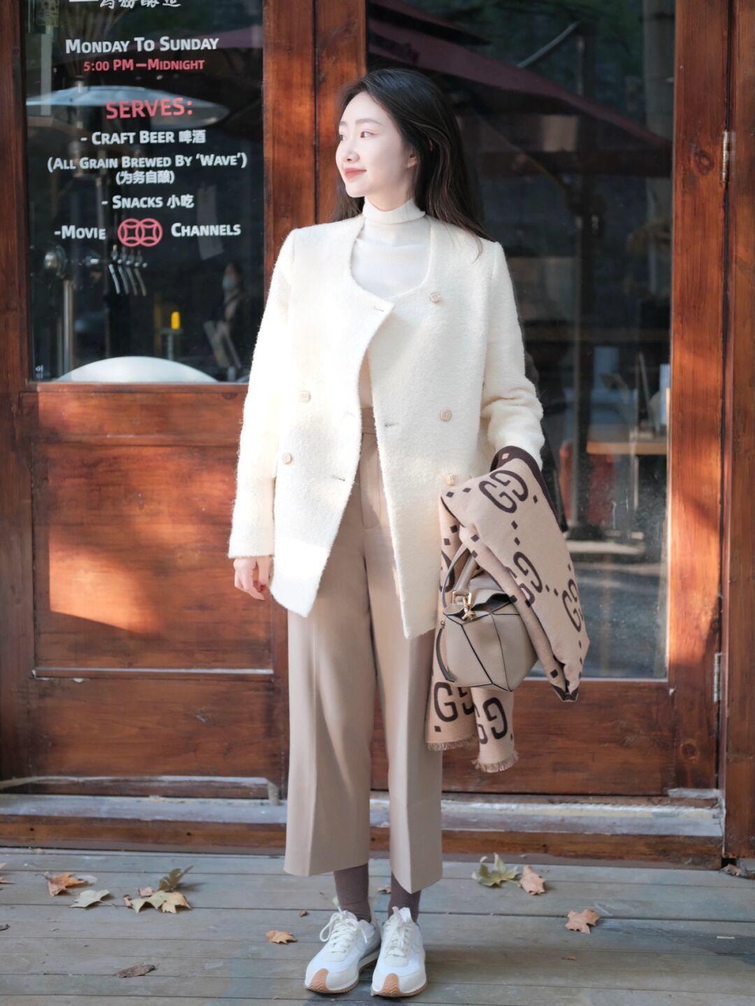 裤装 冬季就适合穿“毛呢外套”,保暖洋气又显气质,照穿让你气质翻倍