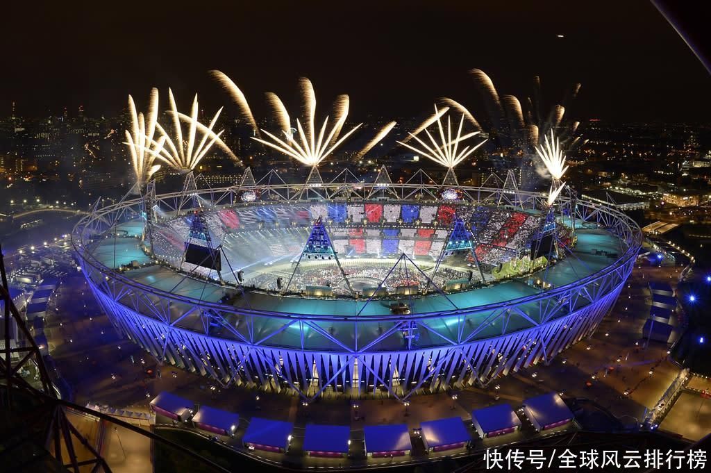 伦敦奥运会上的开幕式