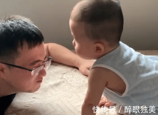 怀疑人生|“贪心奶爸”逗娃火了,娃已怀疑人生太难了,我实在是太难了!