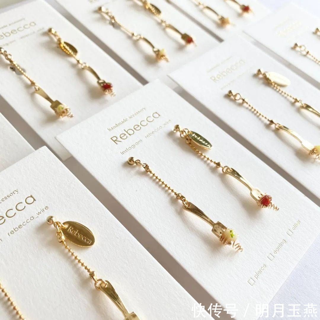 日本 日本一小姐姐手作水稻型耳饰,灵感是来自 网友:惟妙惟肖,看饿了!