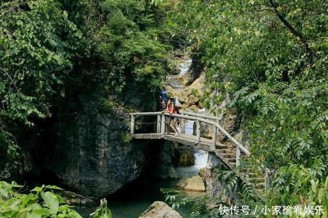 四川东部一个“清凉”的山谷，暗河溶洞、深潭瀑布，纵横交错