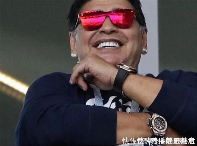 劳力士|马拉多纳生前也是个玩家!劳力士一次戴两块,穿衣花俏最爱PUMA