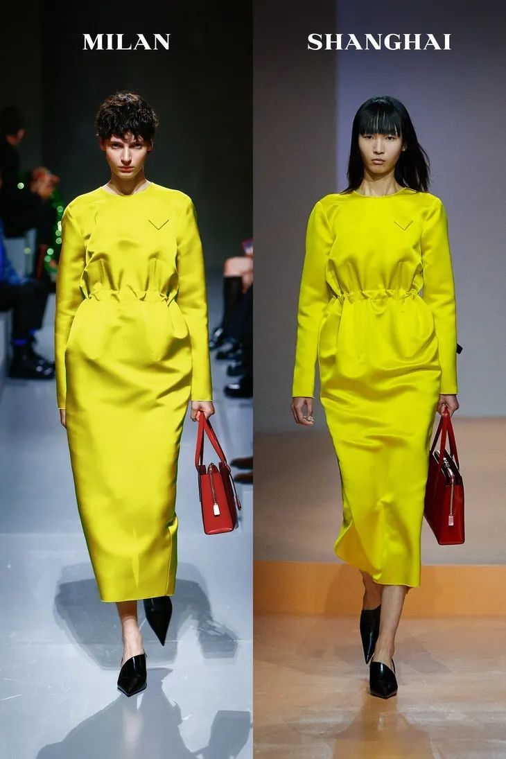 贺聪贺智米兰上海同台走秀，还是同一套|T型台 | 秀场