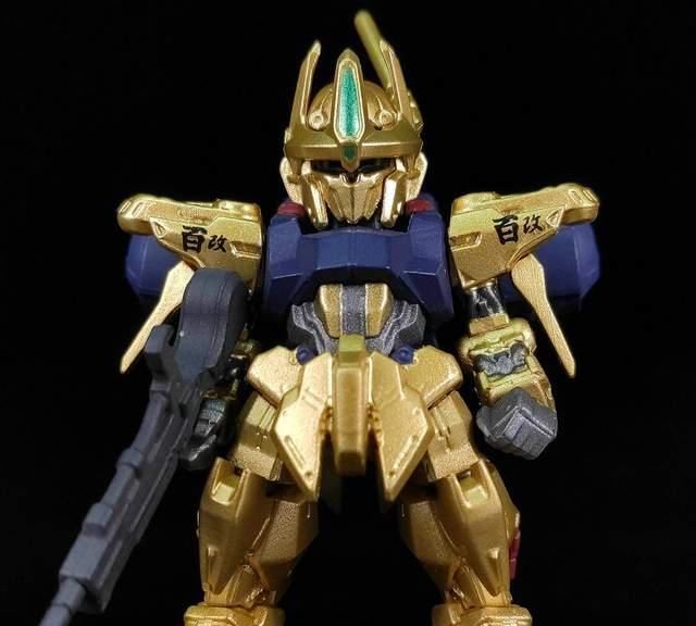 模玩|[模玩评测] 食玩FW 新GC 金色机体套装（GOLD EDITION）