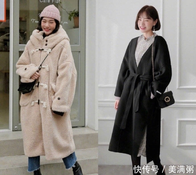 温柔有气质冬季穿搭,格纹上衣搭配直筒裤显女人味,做个精致女生