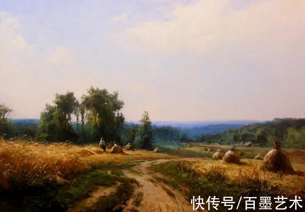 画家！80后乌克兰画家的乡村风景，真的太美了