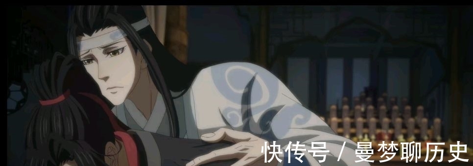 蓝曦臣|魔道祖师,官微又发糖,扯抹额,醉酒名场面还原,忘羡好甜