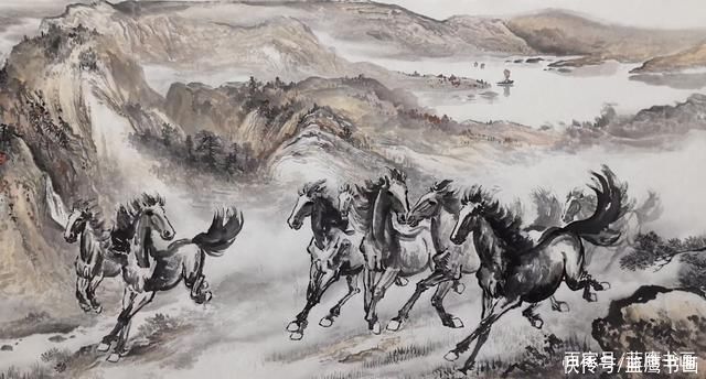 高飞|高飞作品:青山碧水云飞天