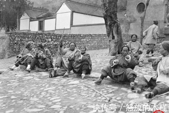 石敢当|百年前泰山老照片：风景雄奇，小脚妇女徒步登山