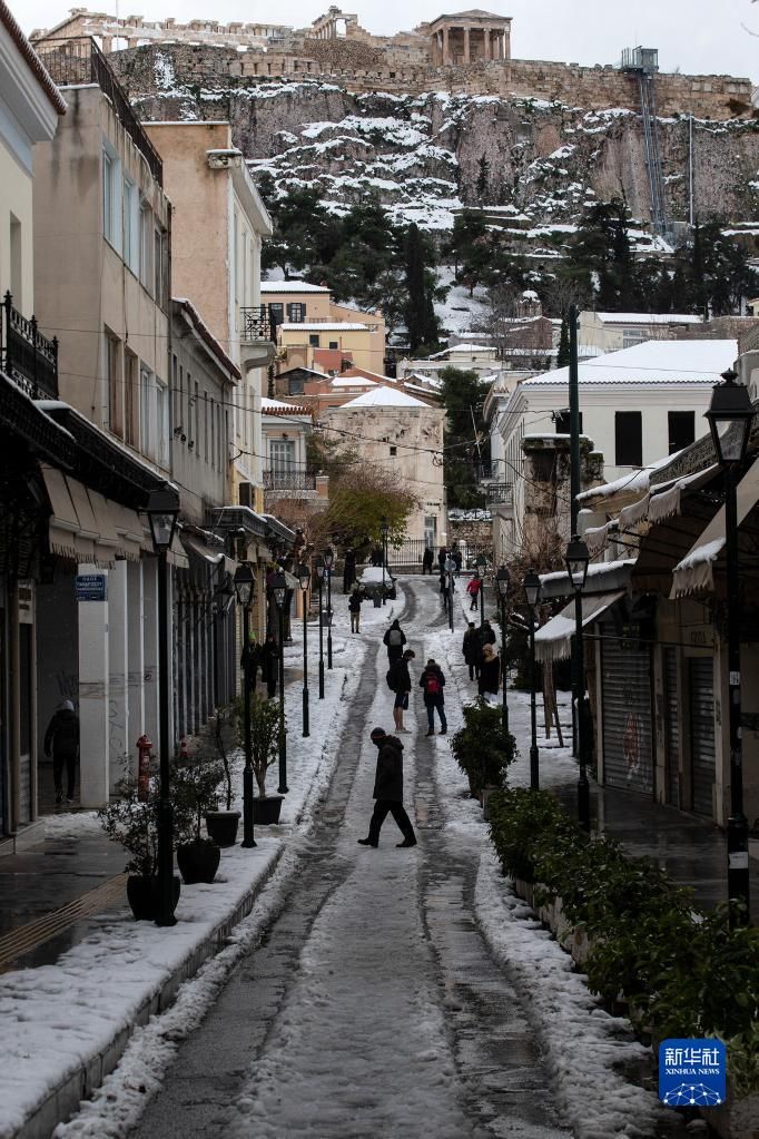 雪后|雪后雅典