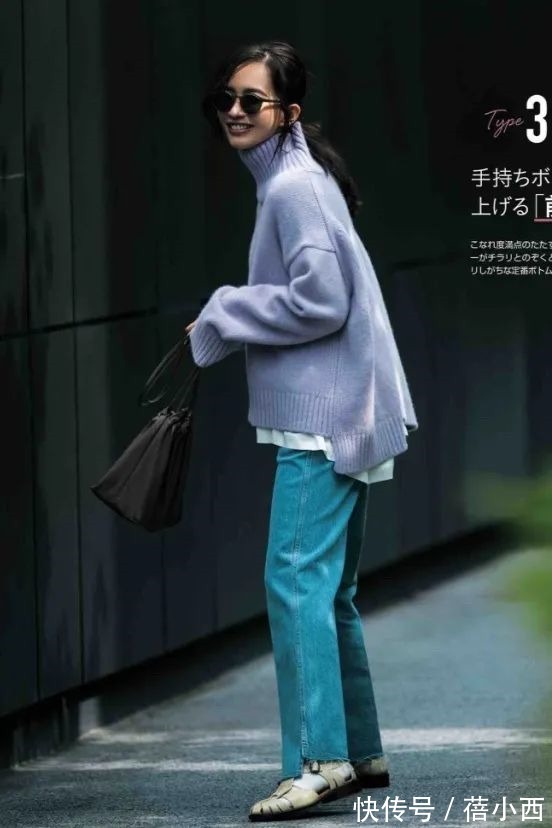开叉裤|让人一眼就沦陷的早春毛衣穿搭,复古时髦还优雅,重新定位高级感