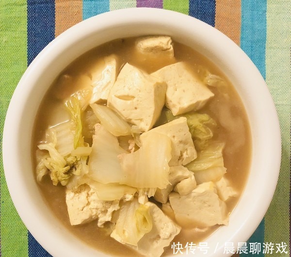 白菜炖豆腐的做法来喽,每天一道家常菜,天天不重样!