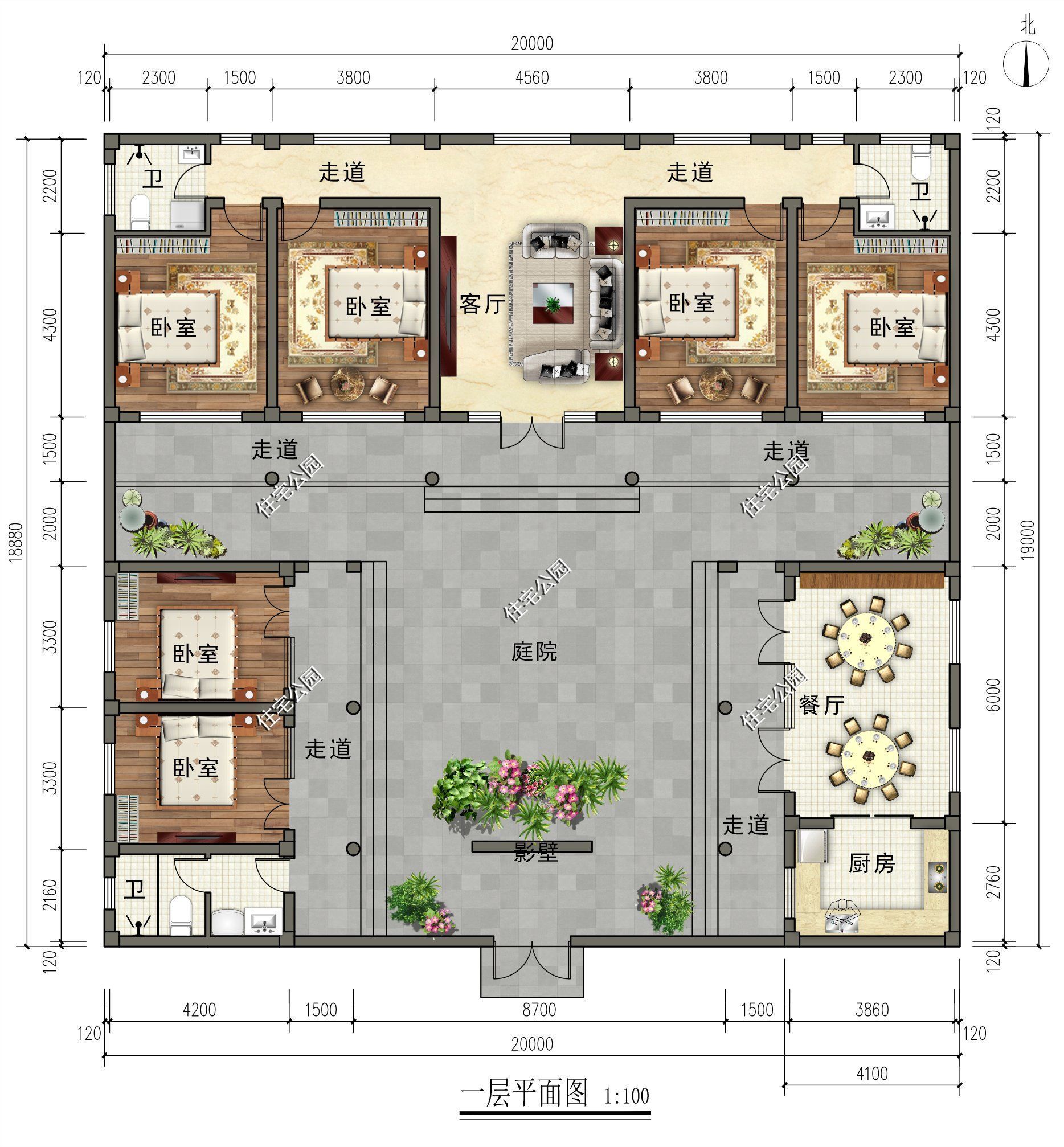 养老房|回农村给父母建养老房，就在这10套图纸里选一套吧，颜值高又实用