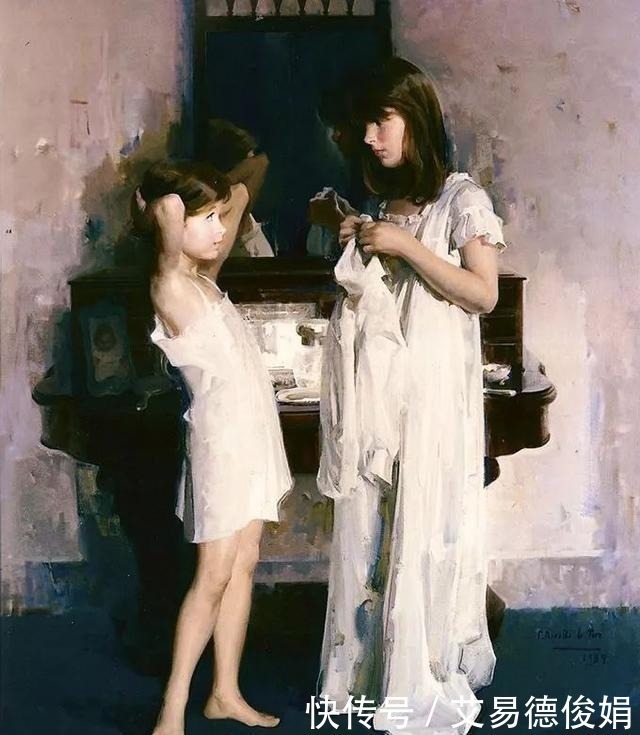 马拉加#他被指定为西班牙国王和王后的肖像画官方画师,擅长画美人