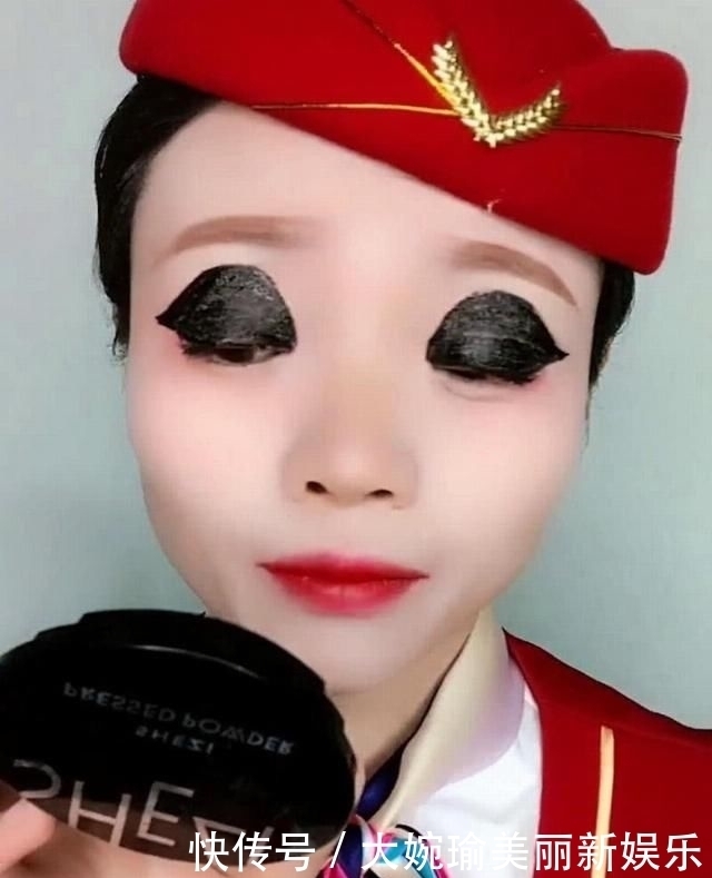 毛病|空姐画眼线被男朋友吐槽“画得太粗”,睁眼之后网友没毛病