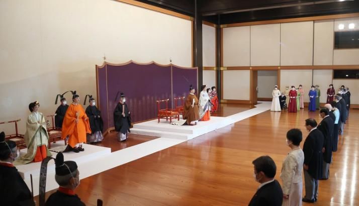 日本天皇|日本天皇没有儿子 举行仪式将弟弟立为皇嗣