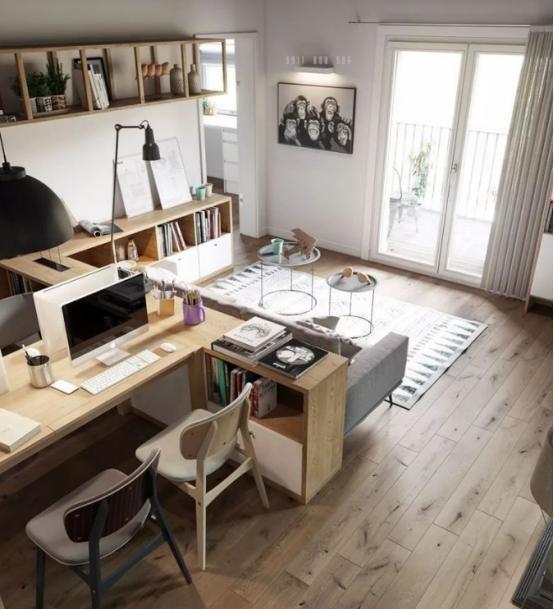 装修|家庭装修书房应该怎么设计？做好这几点布局，好看实用还节省空间