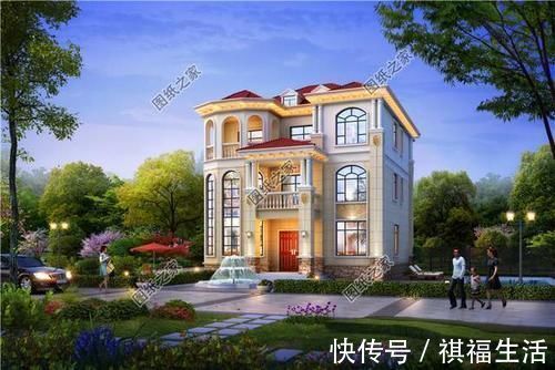 房子|中國最漂亮的三層別墅設計圖,這么好的房子再也找不出第二個